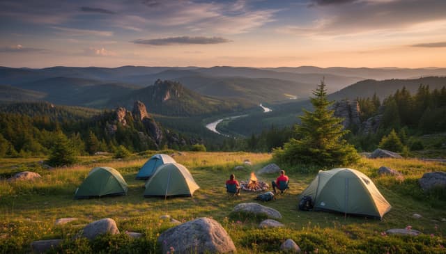 Przewodnik po campingu Sudety: najlepsze miejsca na biwakowanie