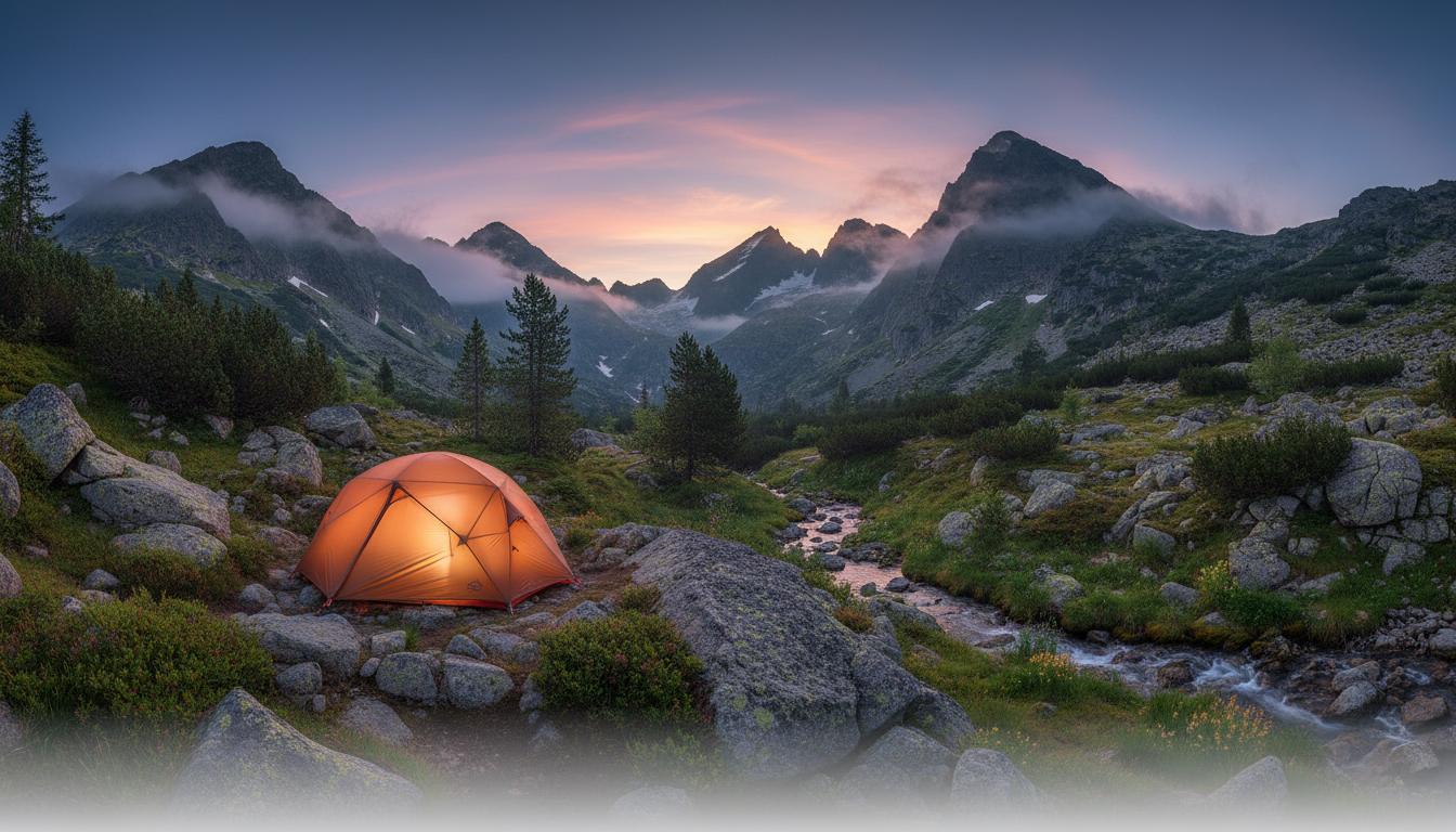 Praktyczny przewodnik po campingu i Tatry na każdą porę roku