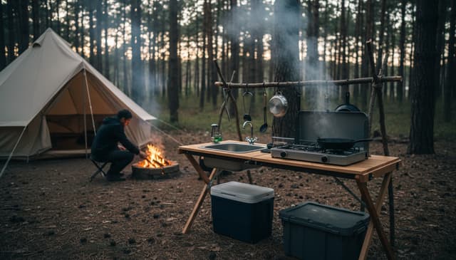 Campingi z kuchnią: praktyczny przewodnik po najlepszych ofertach