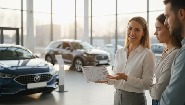Car buying assistant: detailed support for a smarter purchase decision