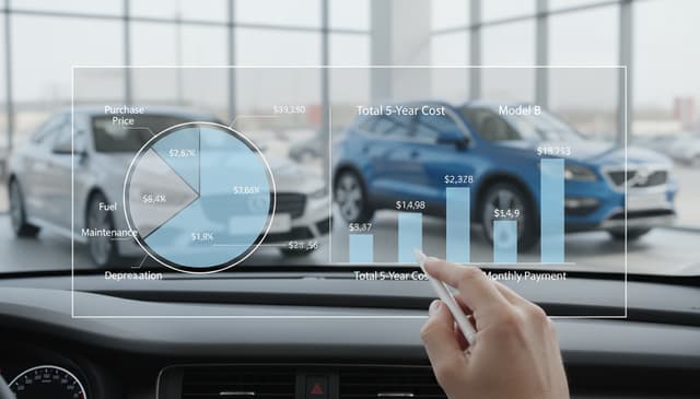 Car buying assistant: detailed ownership cost comparisons for smarter choices