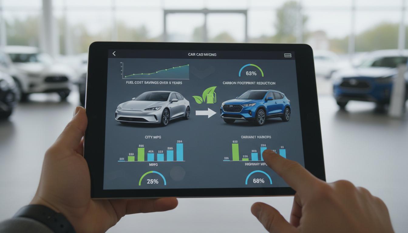 How a Car Buying Assistant Personalizes Fuel Efficiency Comparison