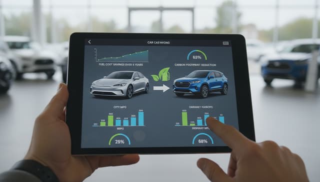 How a Car Buying Assistant Personalizes Fuel Efficiency Comparison
