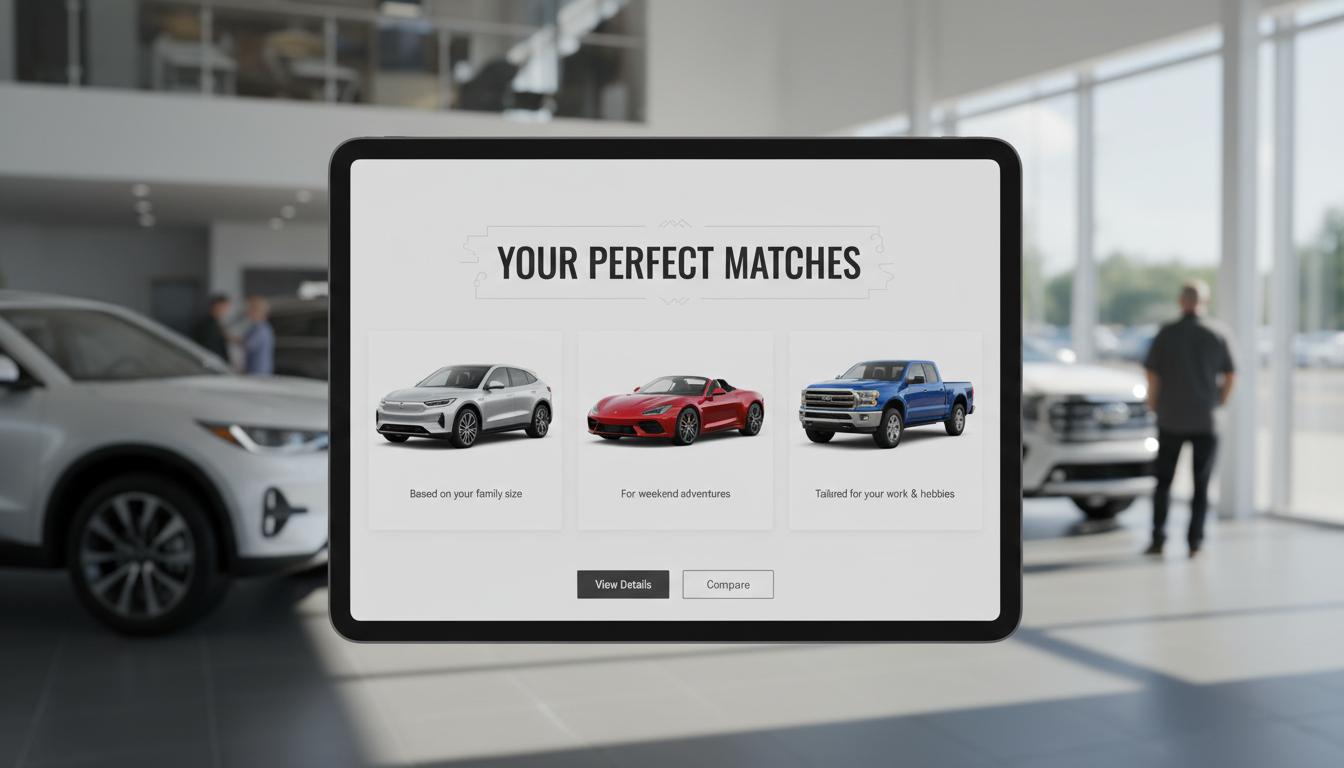 How a Car Buying Assistant Provides Tailored Recommendations