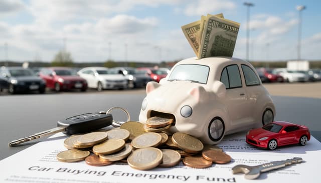 Car buying emergency fund considerations: practical guide for smart buyers