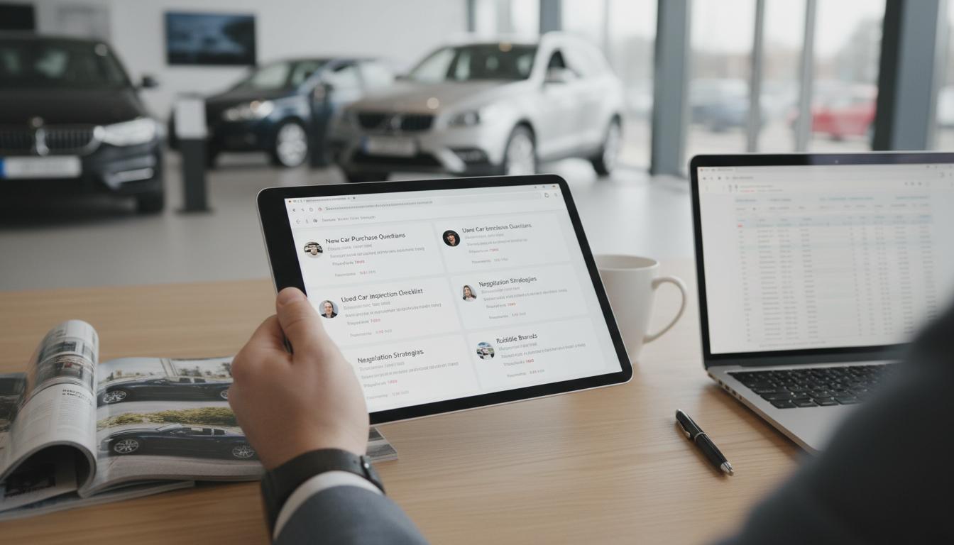 Car Buying Forums Advice: Practical Tips for Smarter Vehicle Purchases