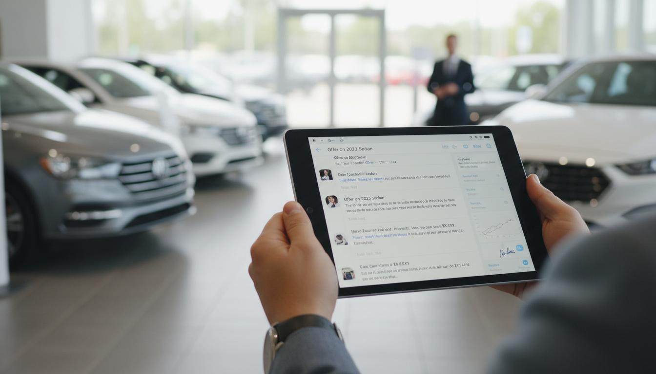 Effective Car Buying Negotiation Emails: Practical Tips for Success