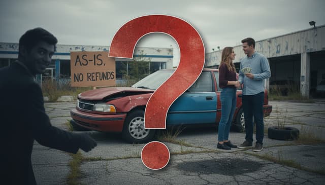 Car buying red flags: practical guide to spotting warning signs