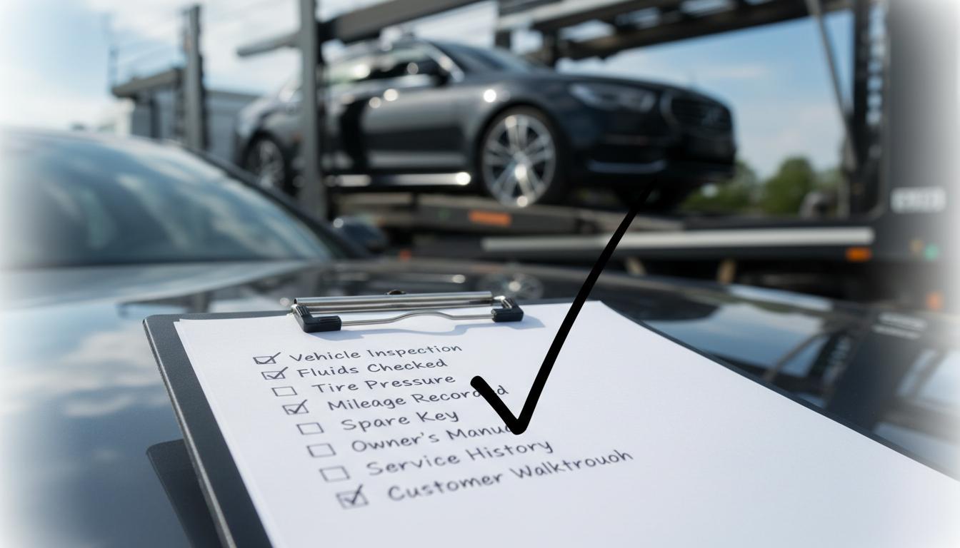 Car Delivery Checklist: Essential Steps for a Smooth Handover