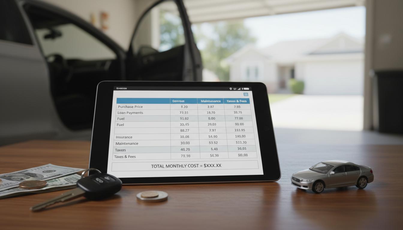How to Use a Car Ownership Cost Calculator to Plan Your Budget
