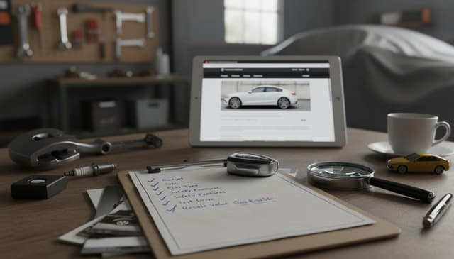 Car research checklist: a practical guide for making informed decisions