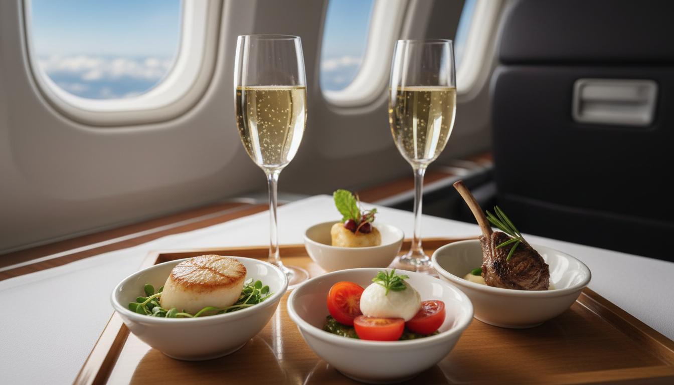 Catering pokładowy: jak działa i co warto wiedzieć przed lotem