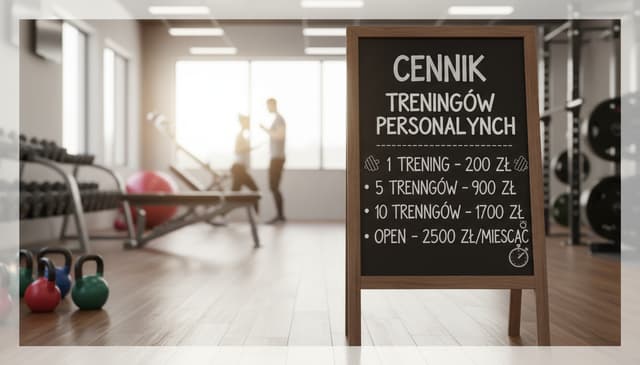 Cennik treningów personalnych: przewodnik po ofertach i pakietach