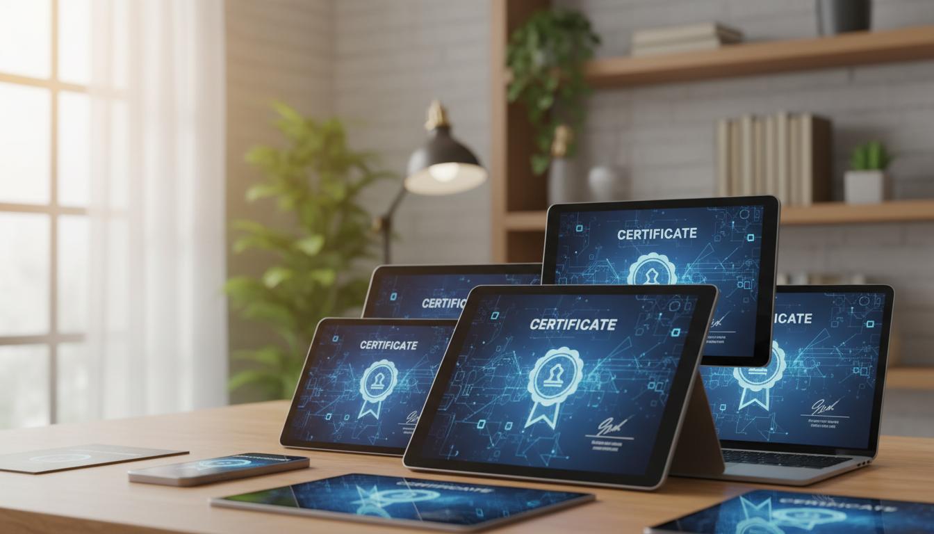Certyfikaty ukończenia online: praktyczny przewodnik dla uczniów i nauczycieli