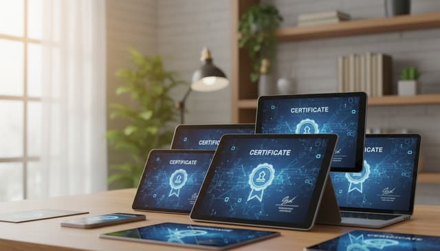 Certyfikaty ukończenia online: praktyczny przewodnik dla uczniów i nauczycieli