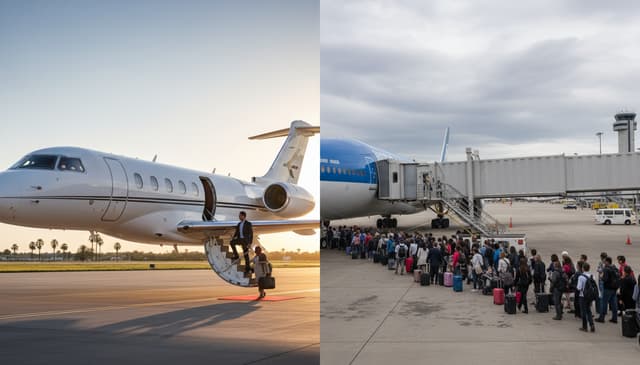 Charter vs liniowy: przewodnik po wyborze najlepszej opcji lotu