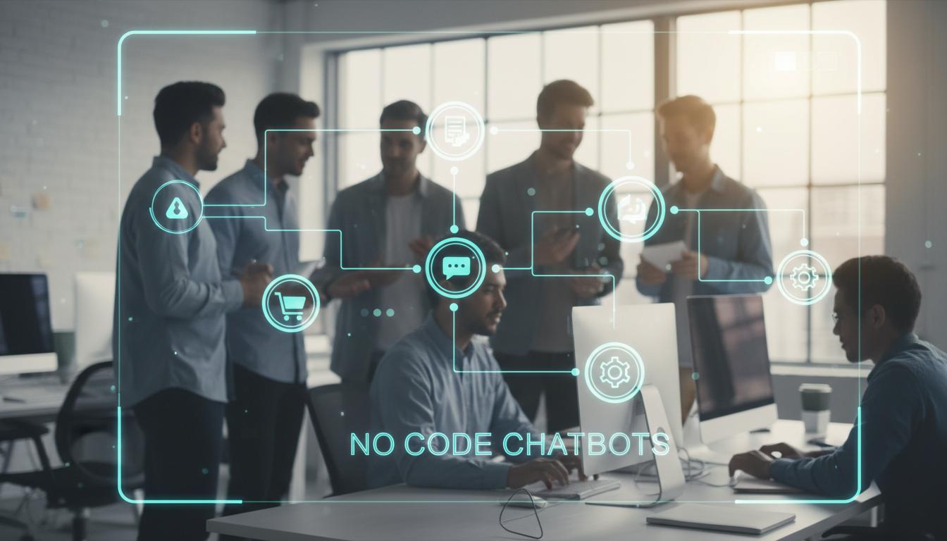 Chatboty bez kodowania dla firm: praktyczny przewodnik dla początkujących