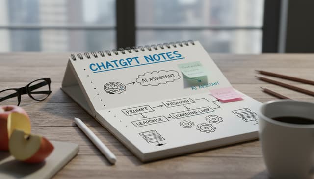 ChatGPT note taking, które naprawdę porządkuje chaos informacji
