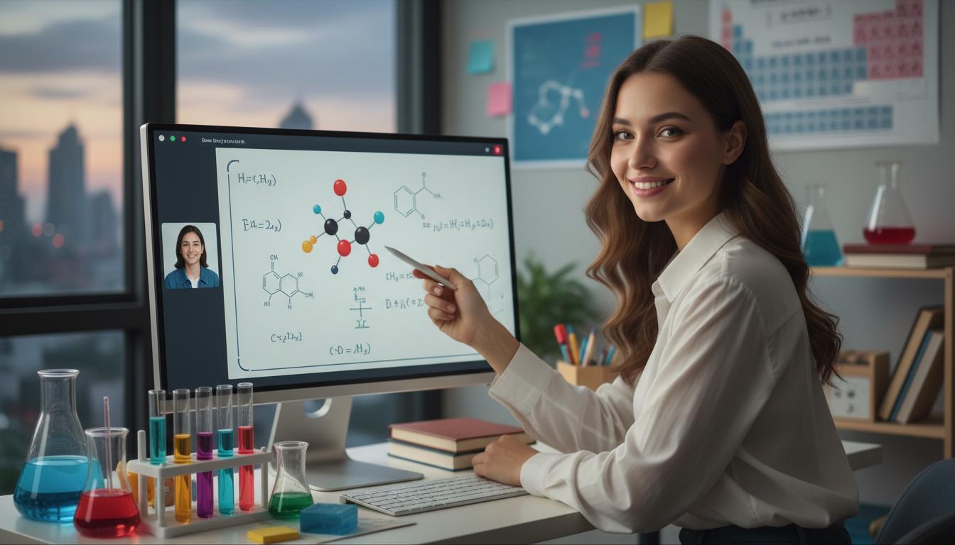 Chemia korepetycje online: jak skutecznie przygotować się do egzaminu