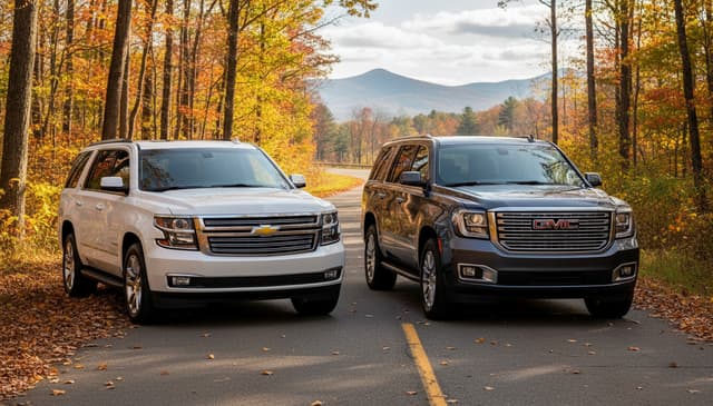 Chevy Suburban Vs GMC Yukon Xl: Comparing Two Full-Size Suvs in 2024