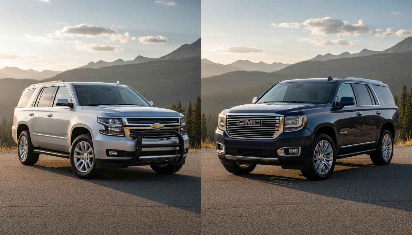 Chevy Tahoe Vs GMC Yukon: Comparing Features and Performance in 2024