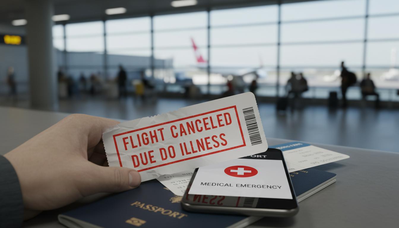 Choroba a anulowanie lotu: co warto wiedzieć przed podróżą