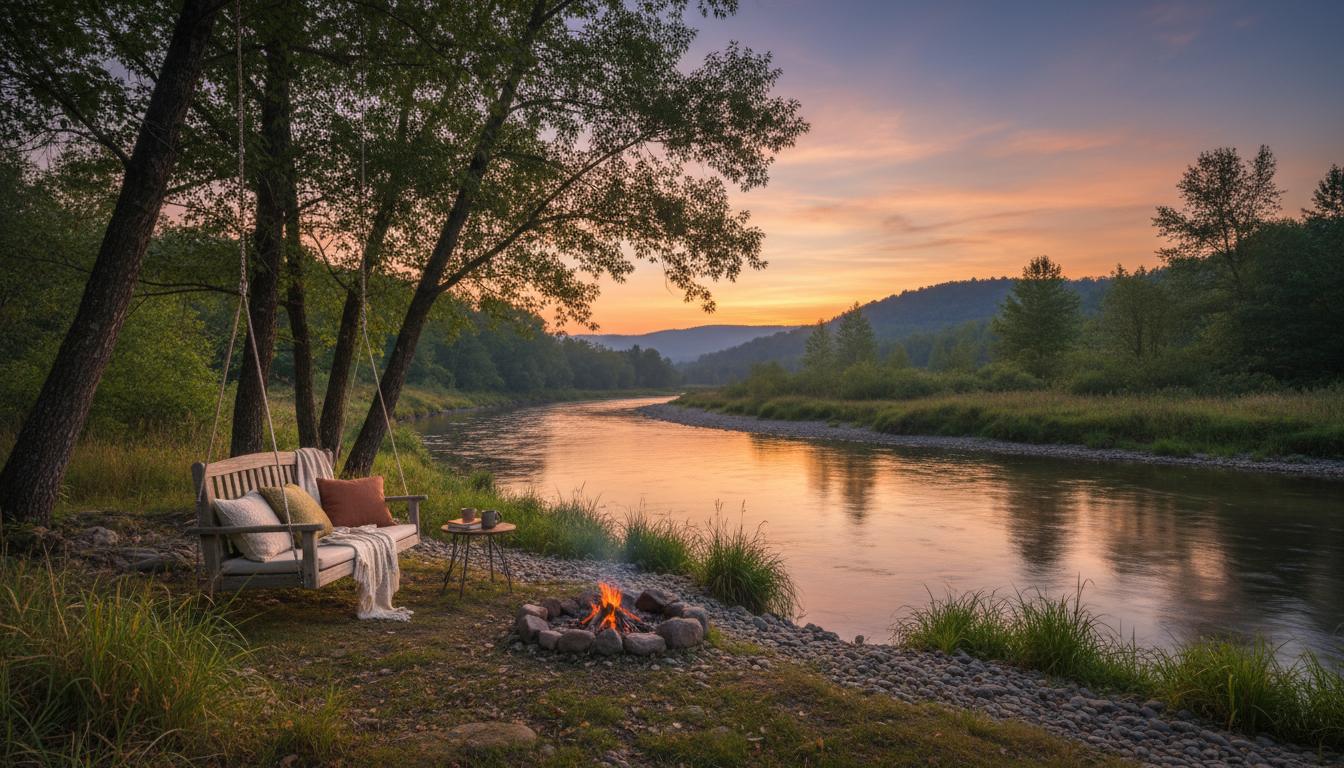 Ciekawe miejsca na odpoczynek nad rzeką: przewodnik po najlepszych lokalizacjach