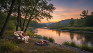Ciekawe miejsca na odpoczynek nad rzeką: przewodnik po najlepszych lokalizacjach