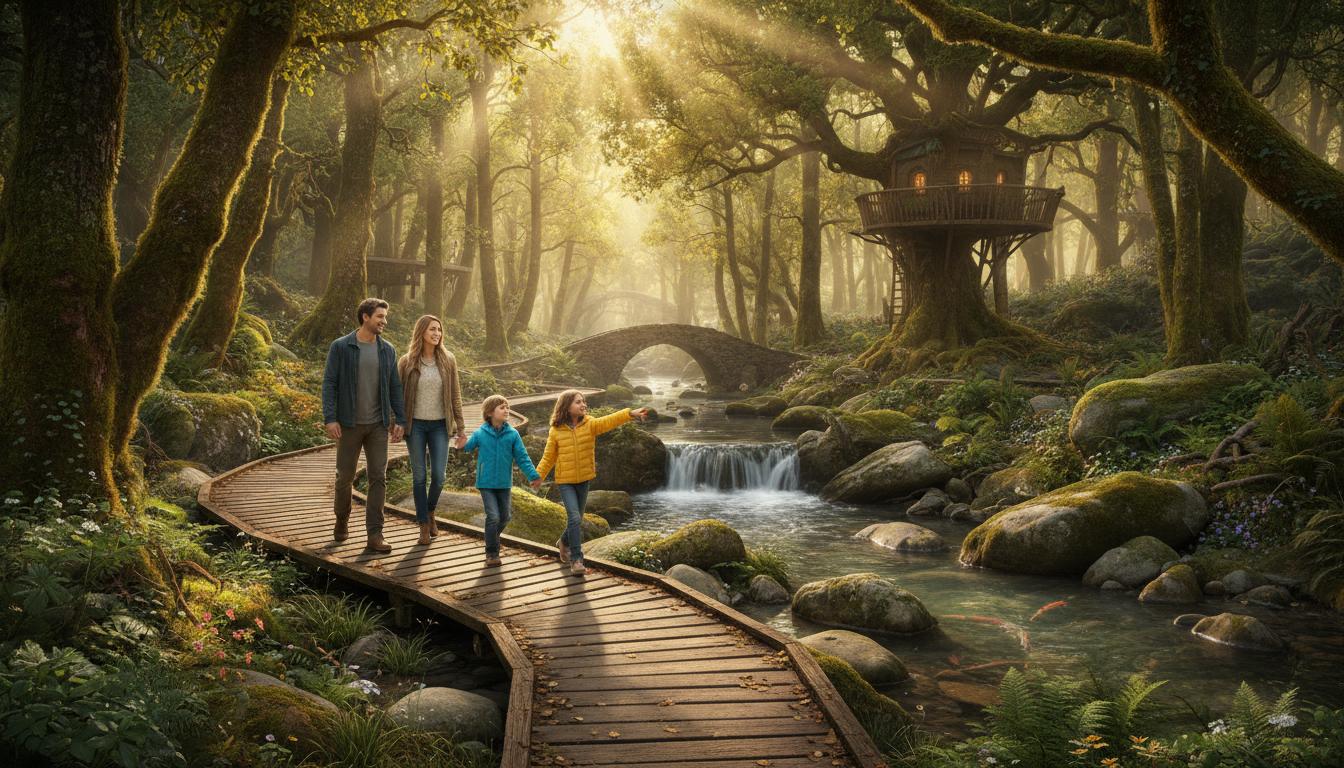 Ciekawe miejsca na spacery z dziećmi: przewodnik po rodzinnych trasach