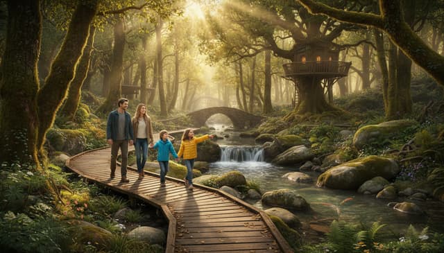 Ciekawe miejsca na spacery z dziećmi: przewodnik po rodzinnych trasach