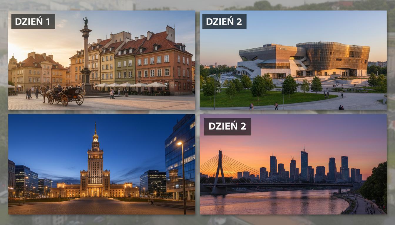 Co zobaczyć w Warszawie w dwa dni: praktyczny przewodnik
