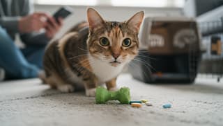 Co zrobić, gdy kot połknął coś szkodliwego: praktyczny poradnik