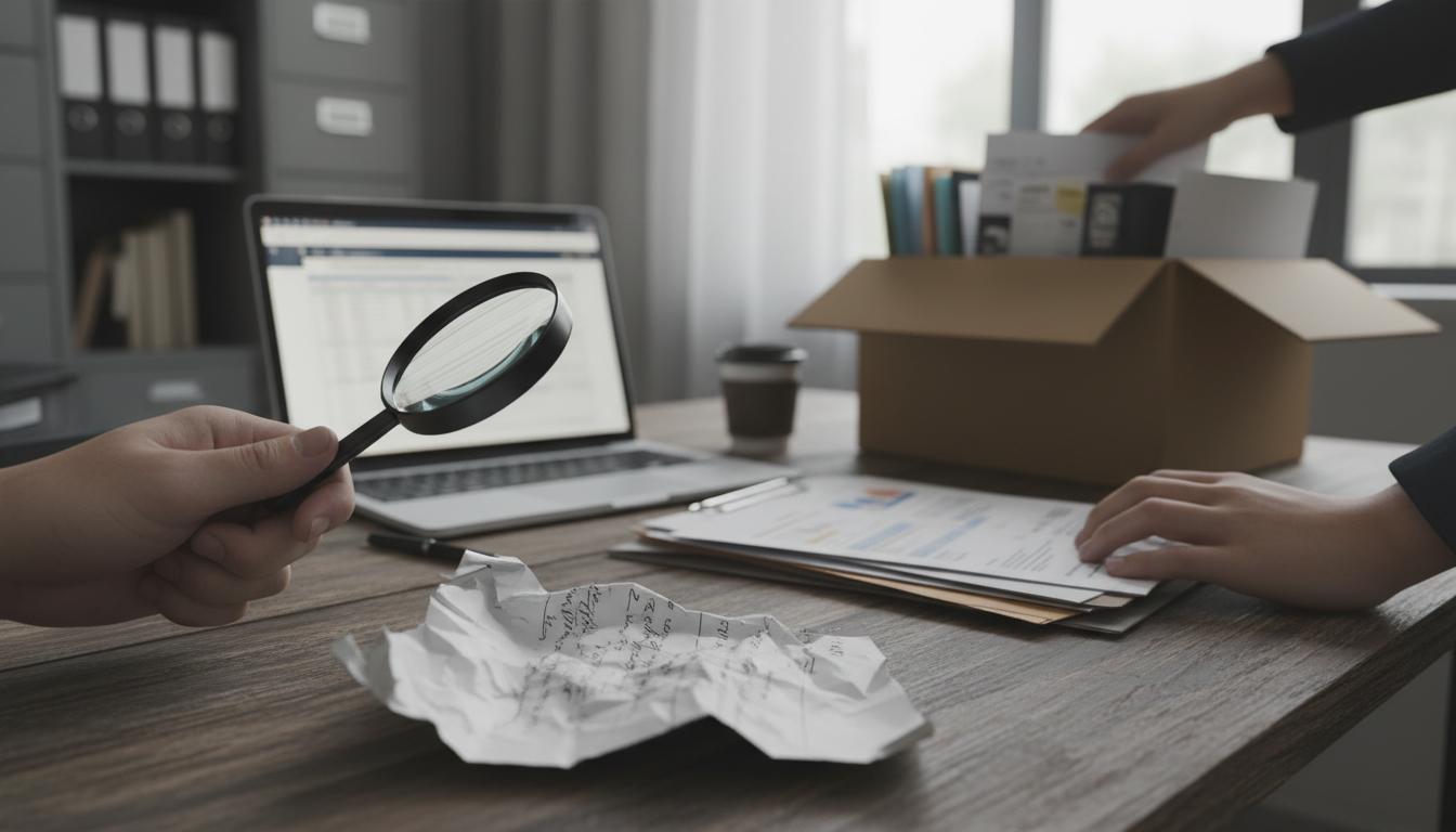 Co zrobić, gdy zgubi się dokument księgowy: praktyczny przewodnik