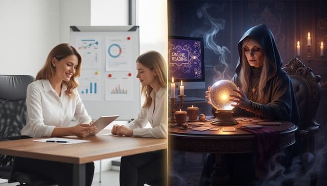 Coaching vs przepowiednia online: czym się różnią i jak wybrać?