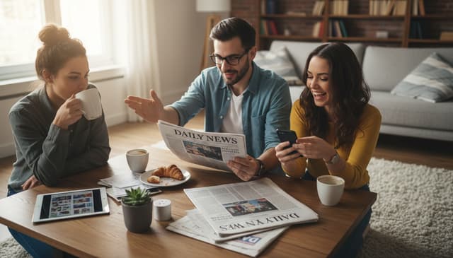 Codzienna prasówka dla młodych: przegląd najważniejszych informacji