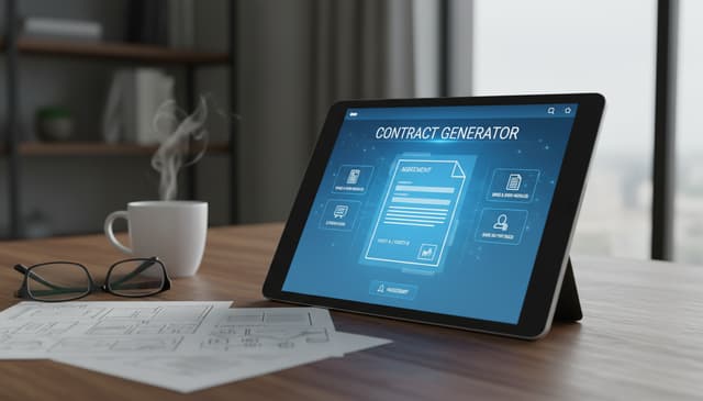 How a Contract Template Generator Simplifies Your Document Creation Process