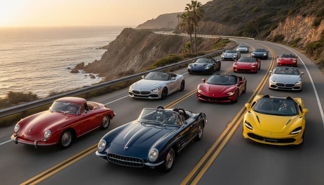 Convertible sports cars: exploring design and performance trends in 2024