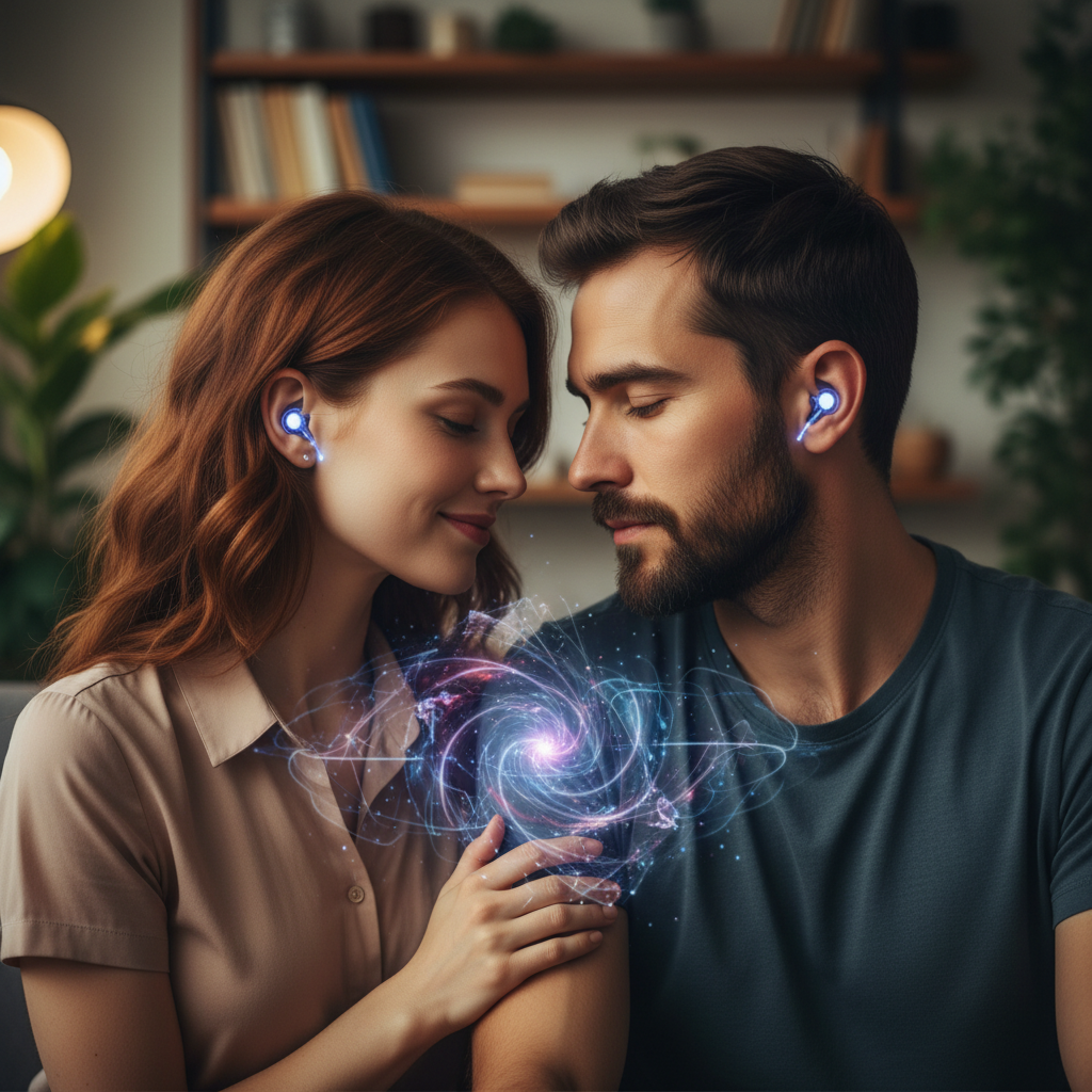 A couple practicing meta-communication during a tense moment.