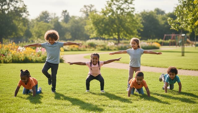 Ćwiczenia dla dzieci: praktyczny przewodnik po zdrowym ruchu