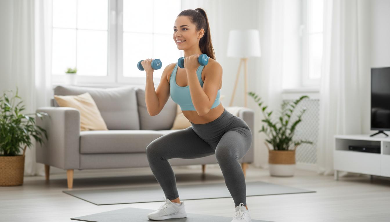 Ćwiczenia dla kobiet w domu, które realnie działają w 2026