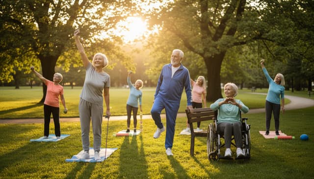 Ćwiczenia dla osób starszych: praktyczny przewodnik dla zdrowia i sprawności