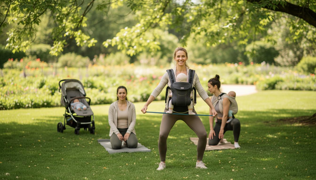 Ćwiczenia fitness dla kobiet karmiących, które wspierają laktację