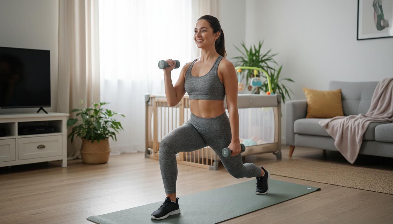 Ćwiczenia fitness dla kobiet po ciąży w domu: praktyczny przewodnik