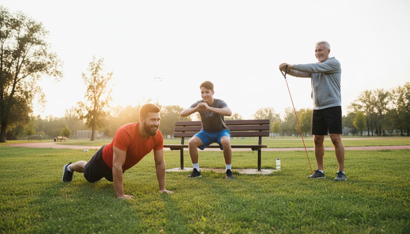 Ćwiczenia fitness dla mężczyzn początkujących: praktyczny przewodnik