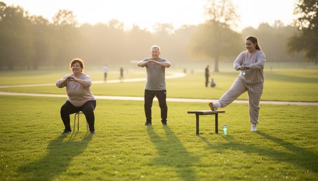 Ćwiczenia fitness dla osób bez kondycji: praktyczny przewodnik