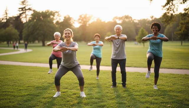 Ćwiczenia fitness dla osób starszych bez sprzętu: praktyczny przewodnik