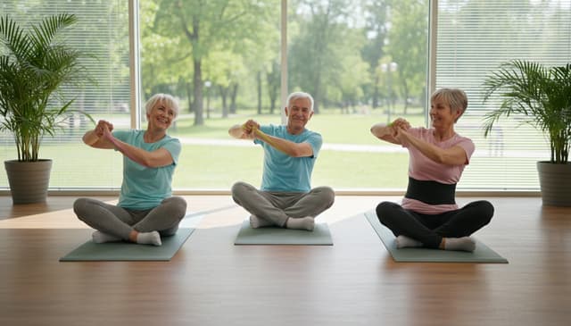 Ćwiczenia fitness dla osób starszych na kręgosłup: praktyczny przewodnik