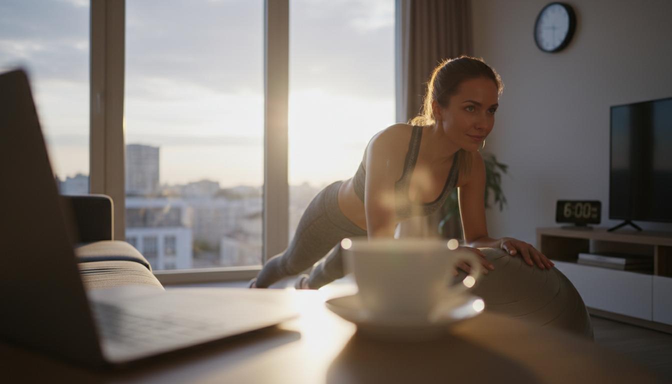 Ćwiczenia fitness dla osób zajętych, które naprawdę działają