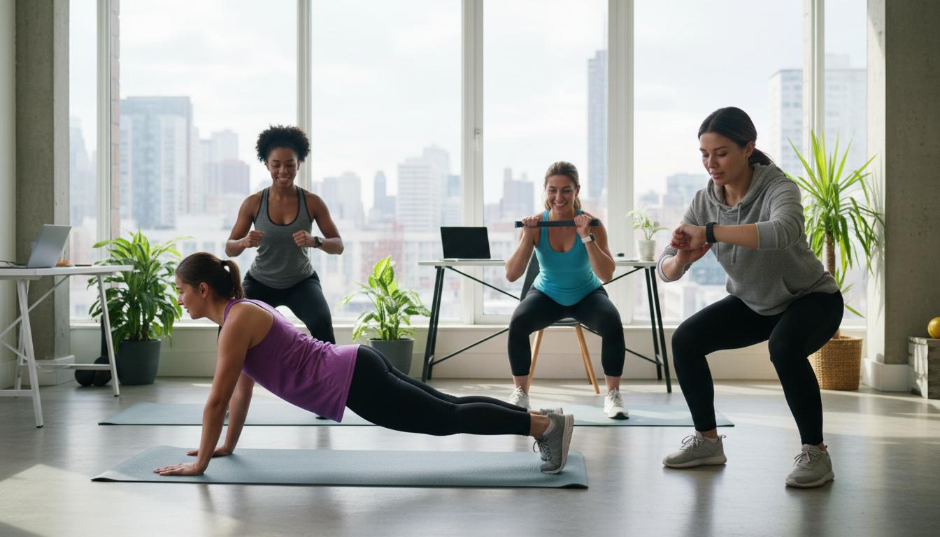 Ćwiczenia fitness dla zapracowanych kobiet, które kończą z mitem „braku czasu”