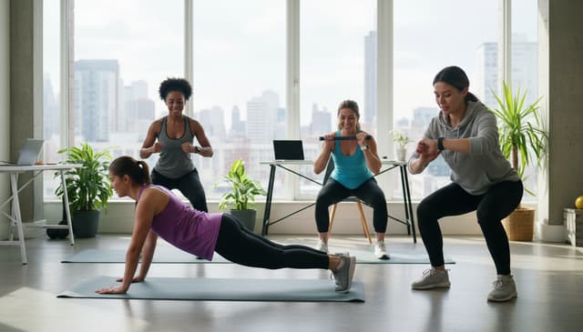 Ćwiczenia fitness dla zapracowanych kobiet: praktyczny przewodnik